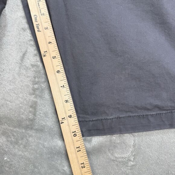 Carhartt Cargo Shorts Mens 48 Grey Pockets Relaxed Fit Logo Workmen Casual - Picture 7 of 10